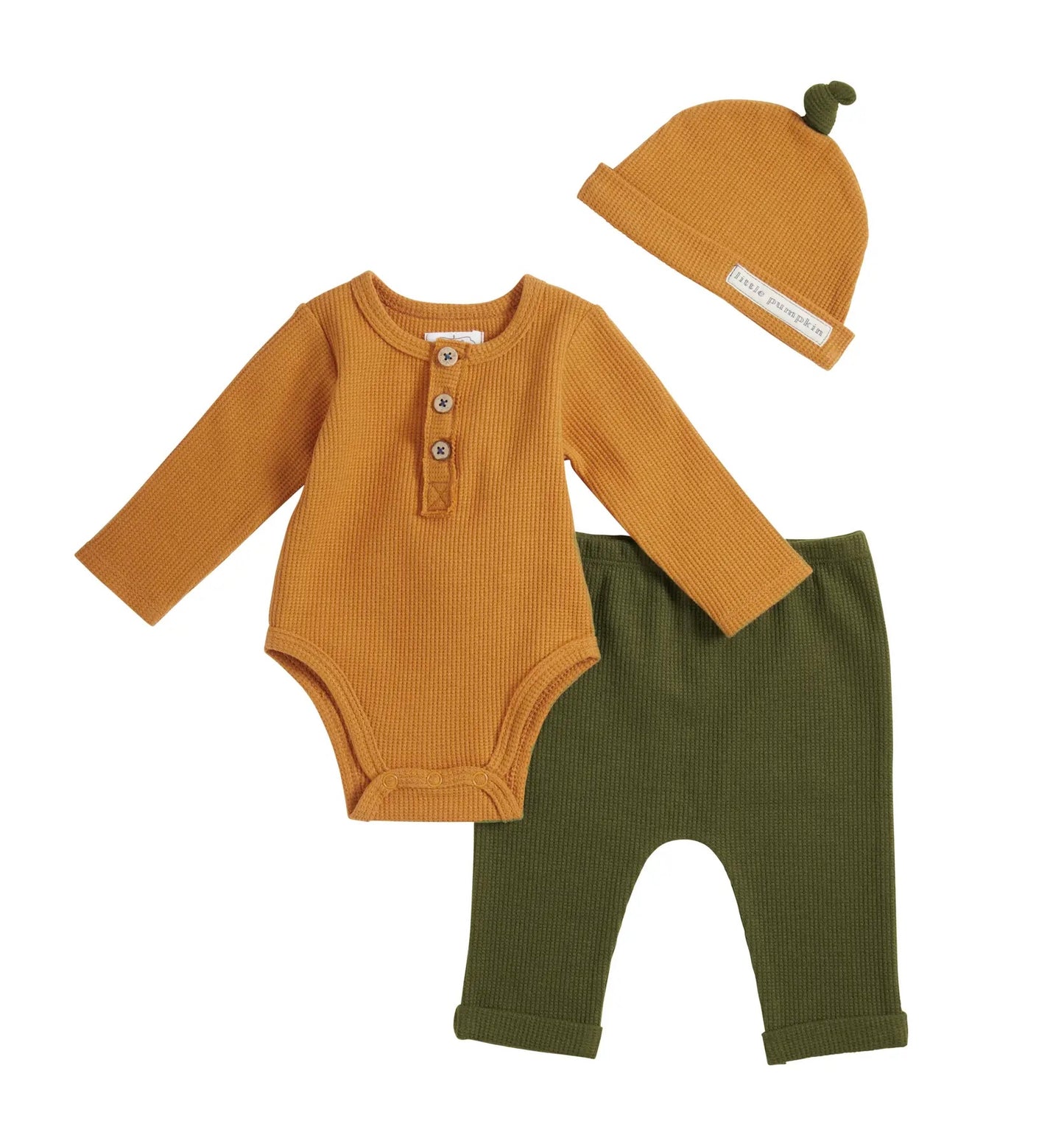 Mudpie Little pumpkin 3pc Set