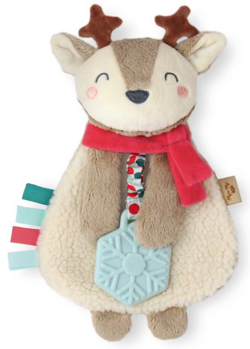 Itzy Ritzy Holiday Lovey Plush & Teether Toy