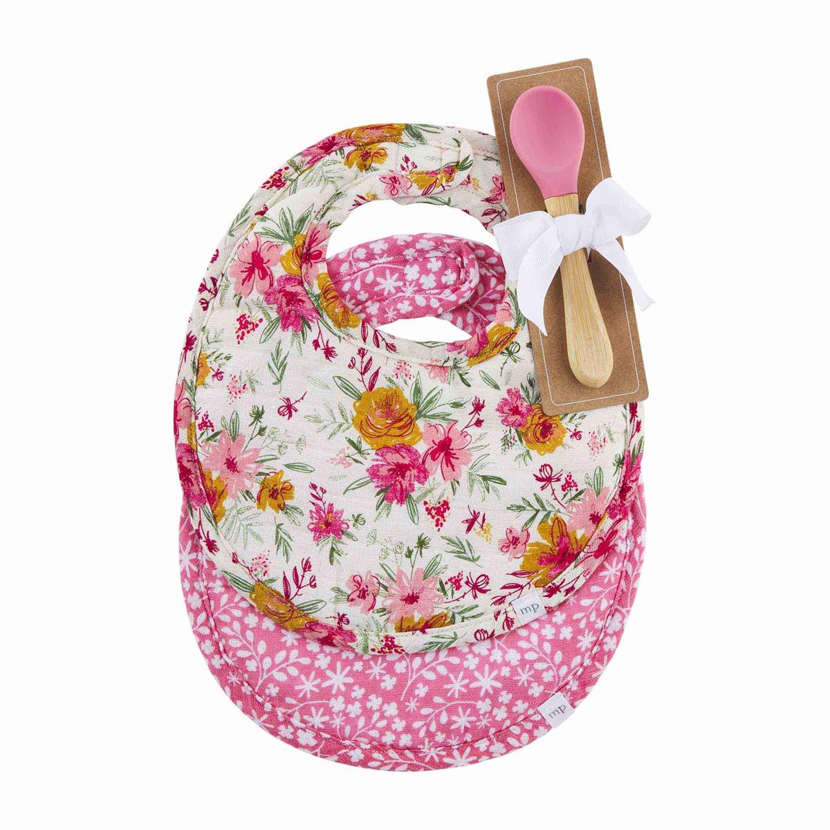Mudpie Muslim Bib Set With Spoon