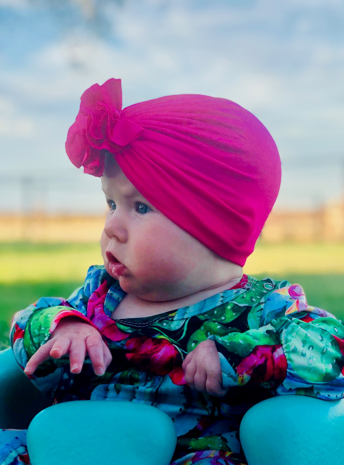 CT Ruffle Turban