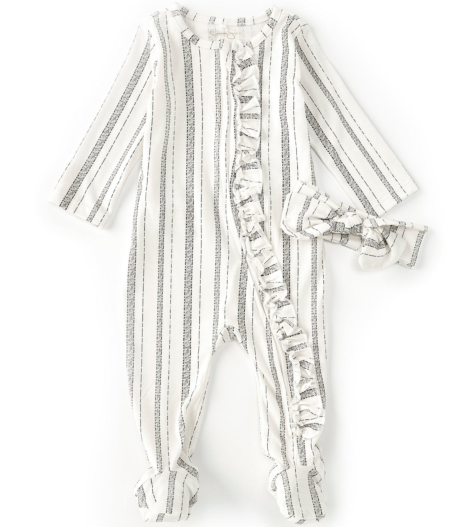 Jessica Simpson Black Stripe Sleeper