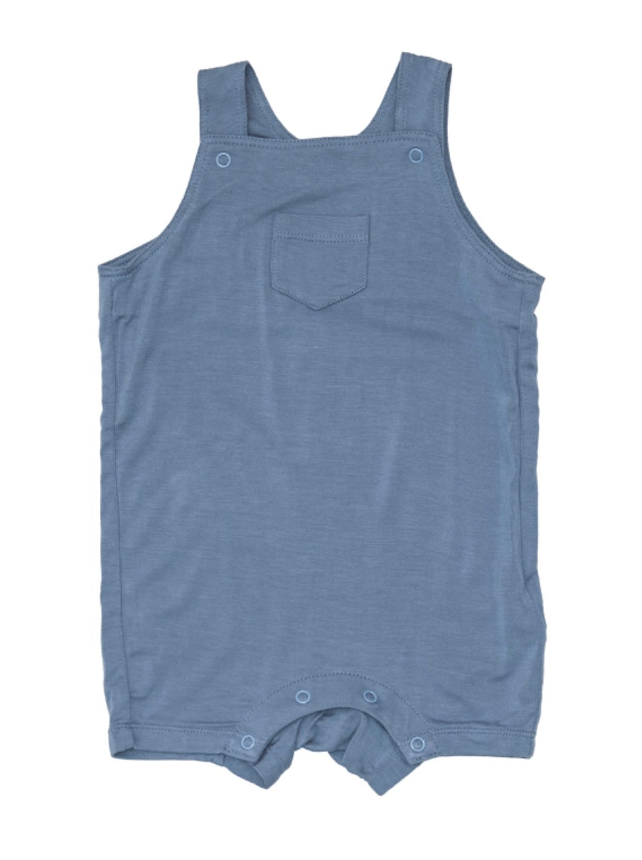 Angel Dear Blue Overall Shortie