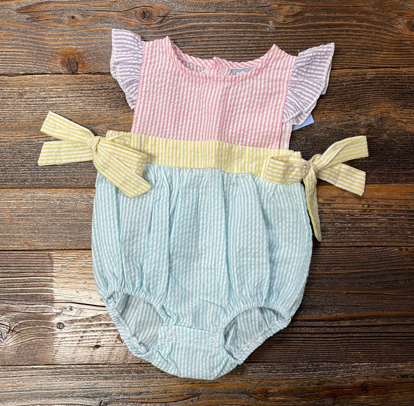 Three Sisters Color Block Tie Bubble *