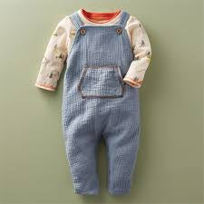 Mudpie Dino Overall Set