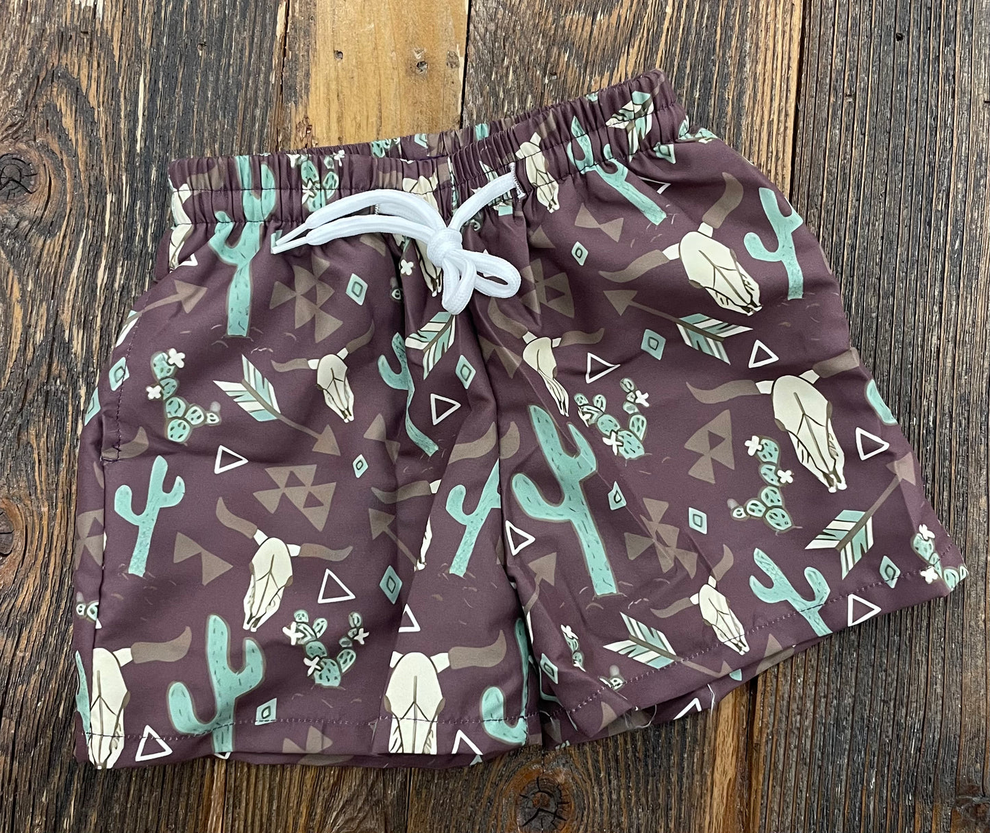 Skull+Cactus Swimtrunks