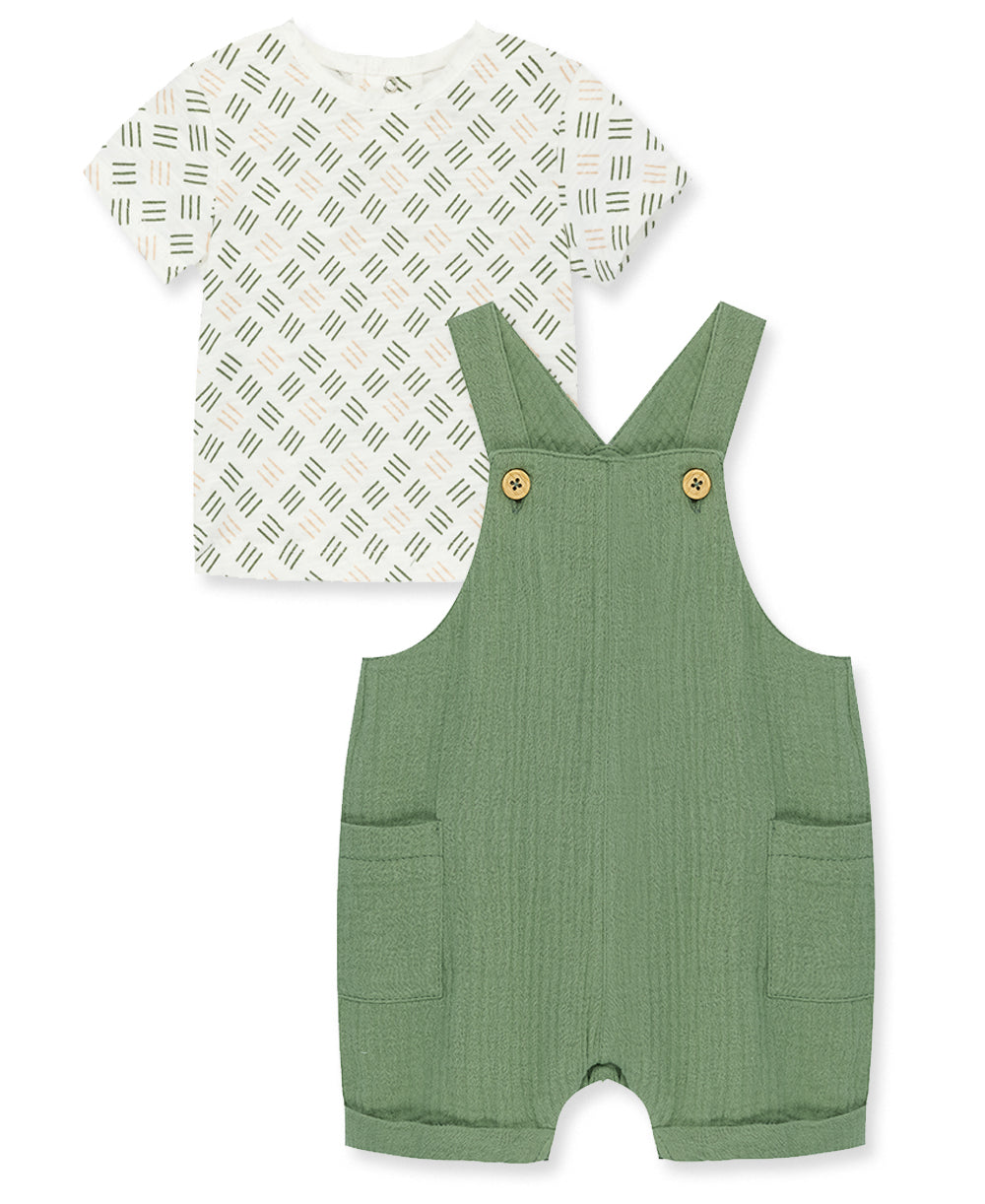 Little Me Dashes Shortall Set