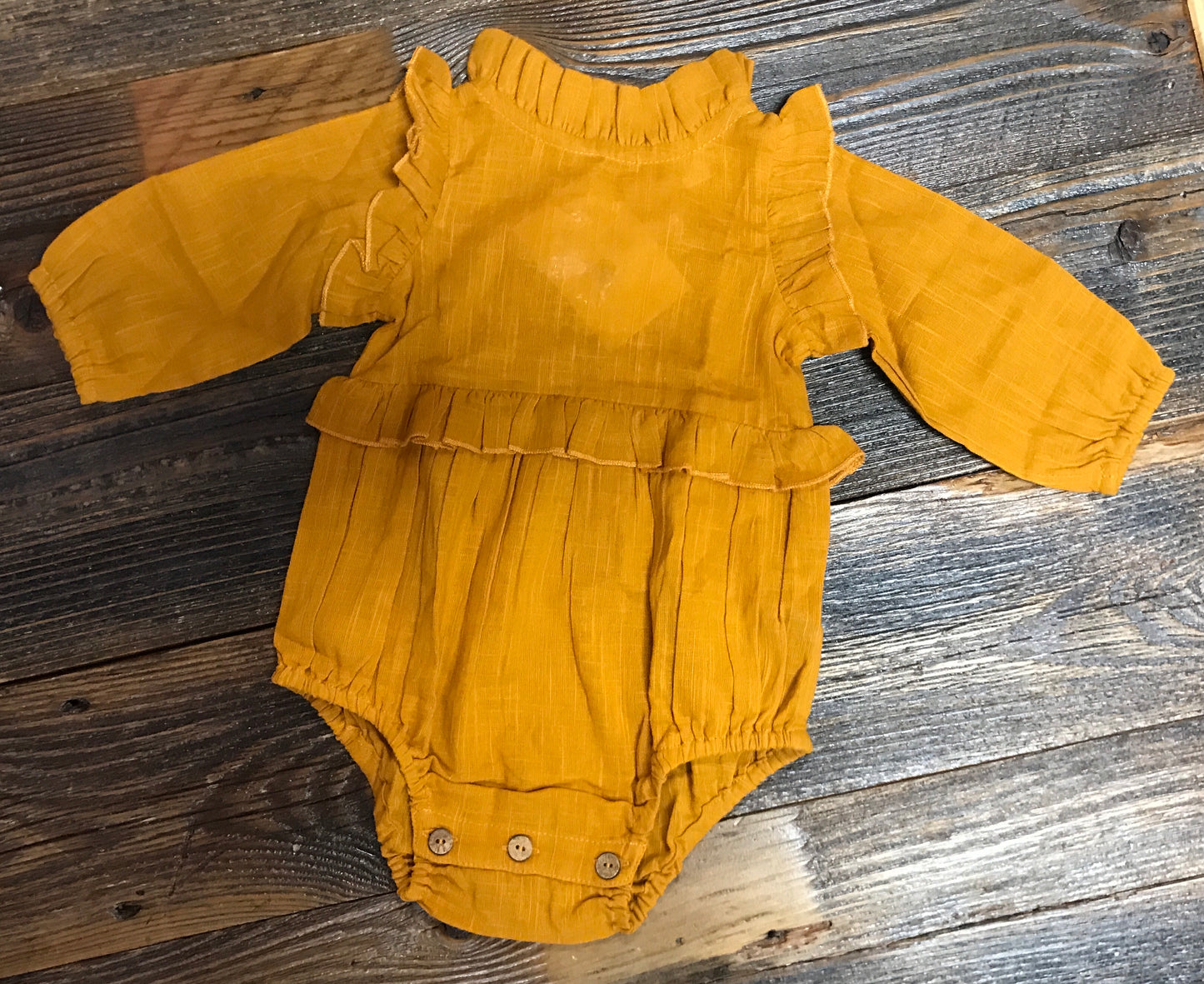 YB Spice Ruffle Romper