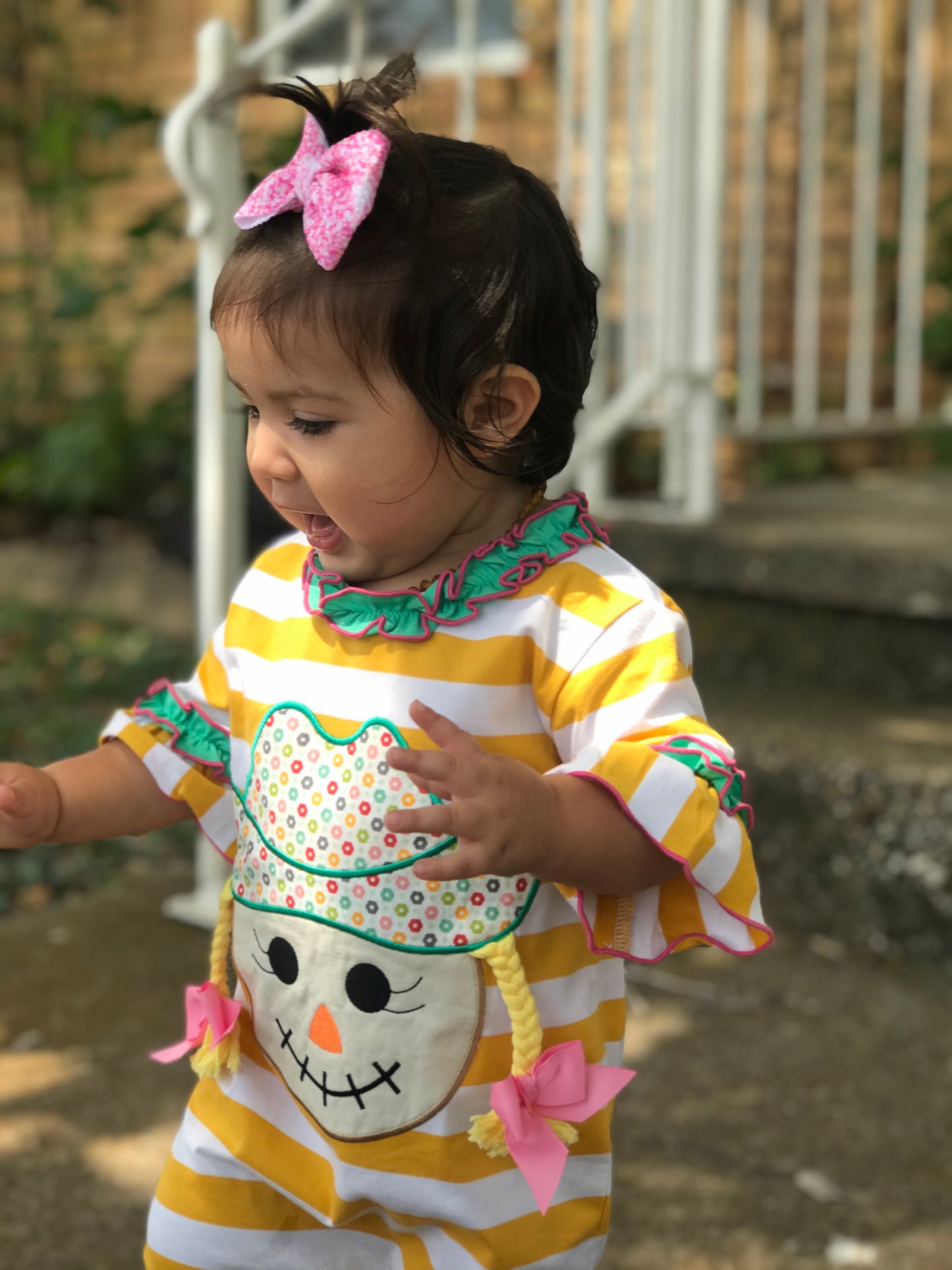 MJ Scarecrow Romper