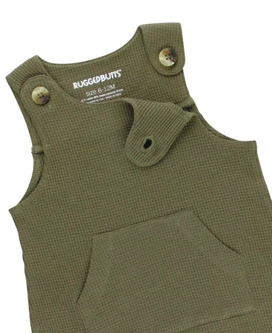 RuggedButts Waffle Knit Romper
