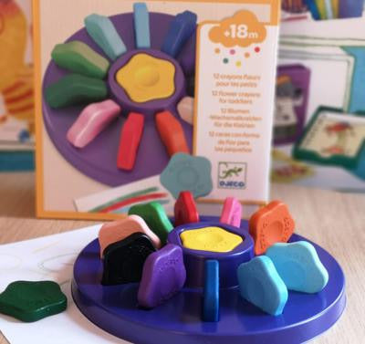 Djeco Flower Crayons