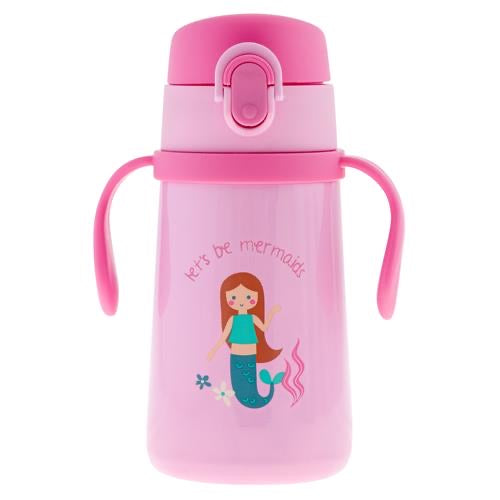 SJ Double Wall SS Bottle With Handles