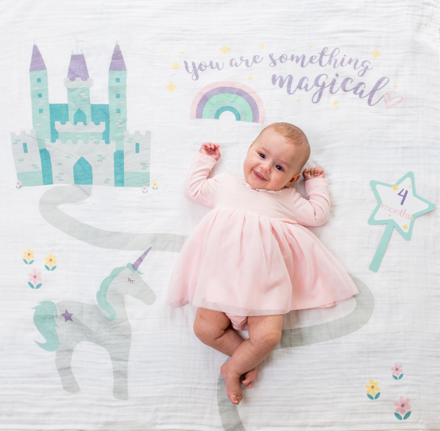 Something Magical Milestone Blanket