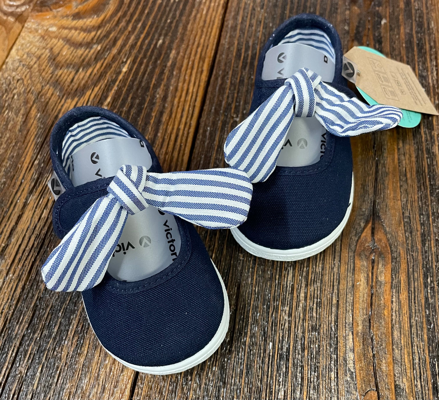 Victoria Velcro Bow Slip On