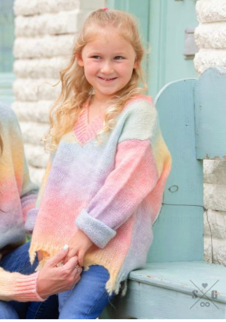 SG Sherbert Fringe Sweater