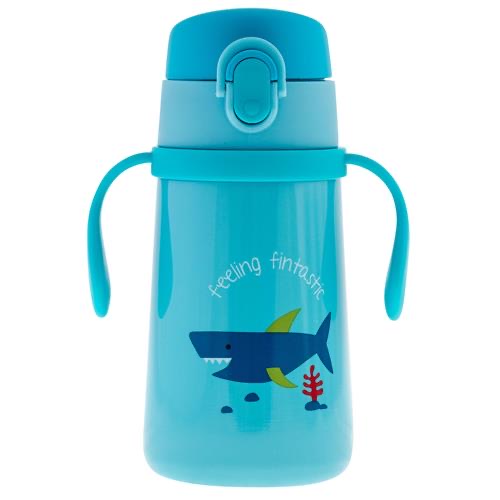 SJ Double Wall SS Bottle With Handles