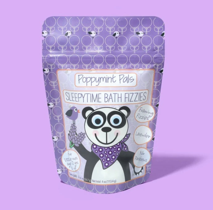 Poppymint Pals Bath Fizzies