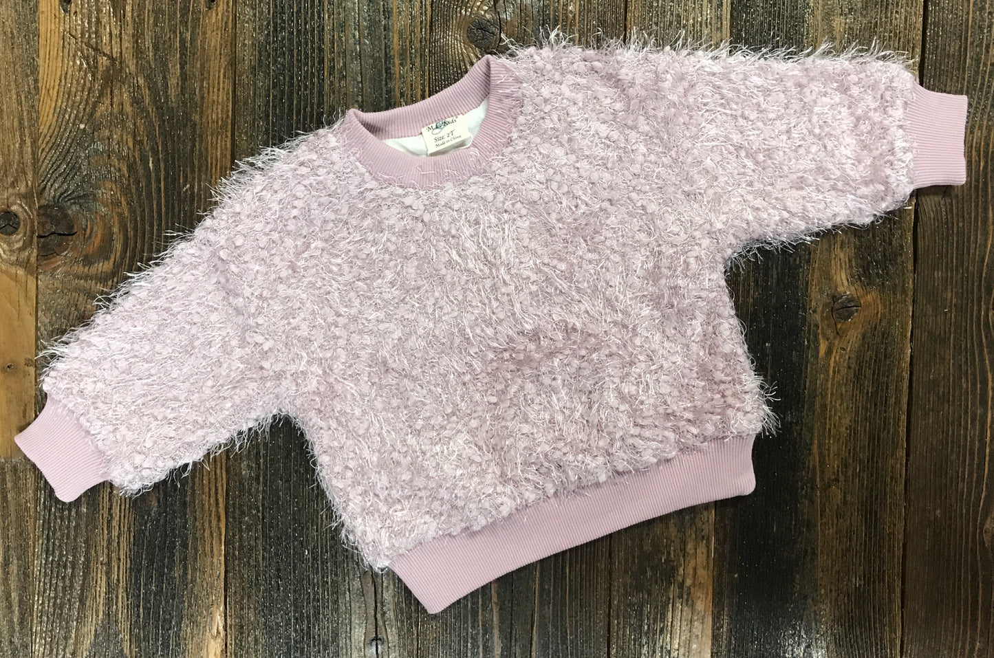 M.L.K. Lilac Shiny Sweater