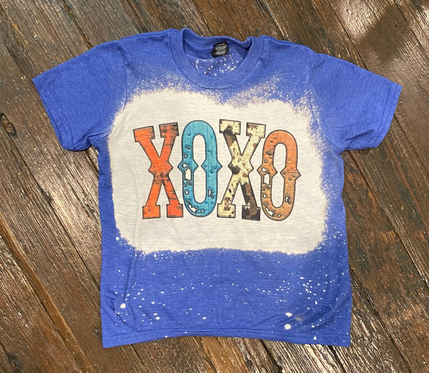 XOXO Blue Tee