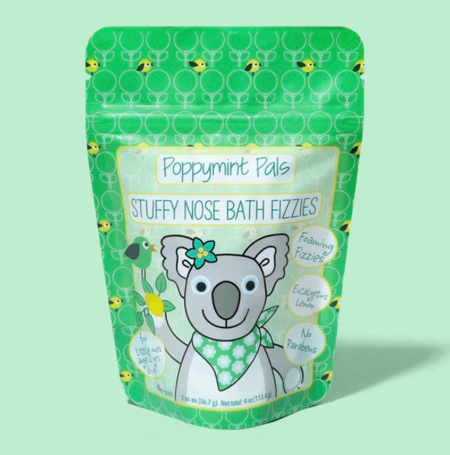 Poppymint Pals Bath Fizzies