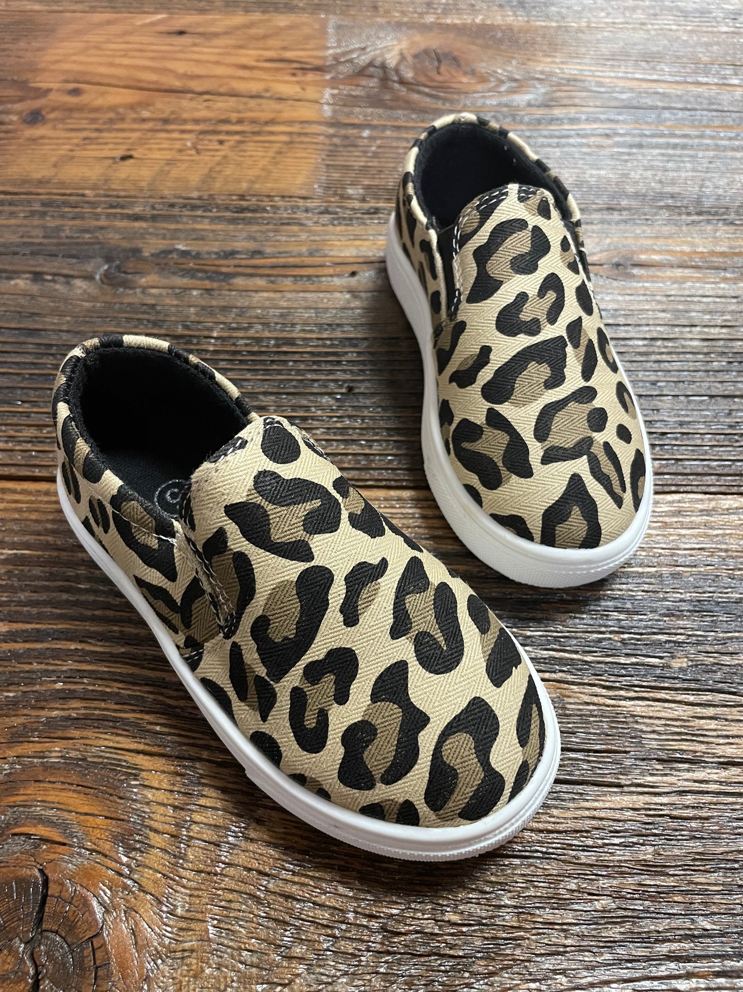 Leopard Slip Ons