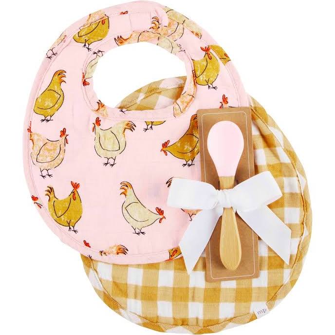 Mudpie Muslim Bib Set With Spoon