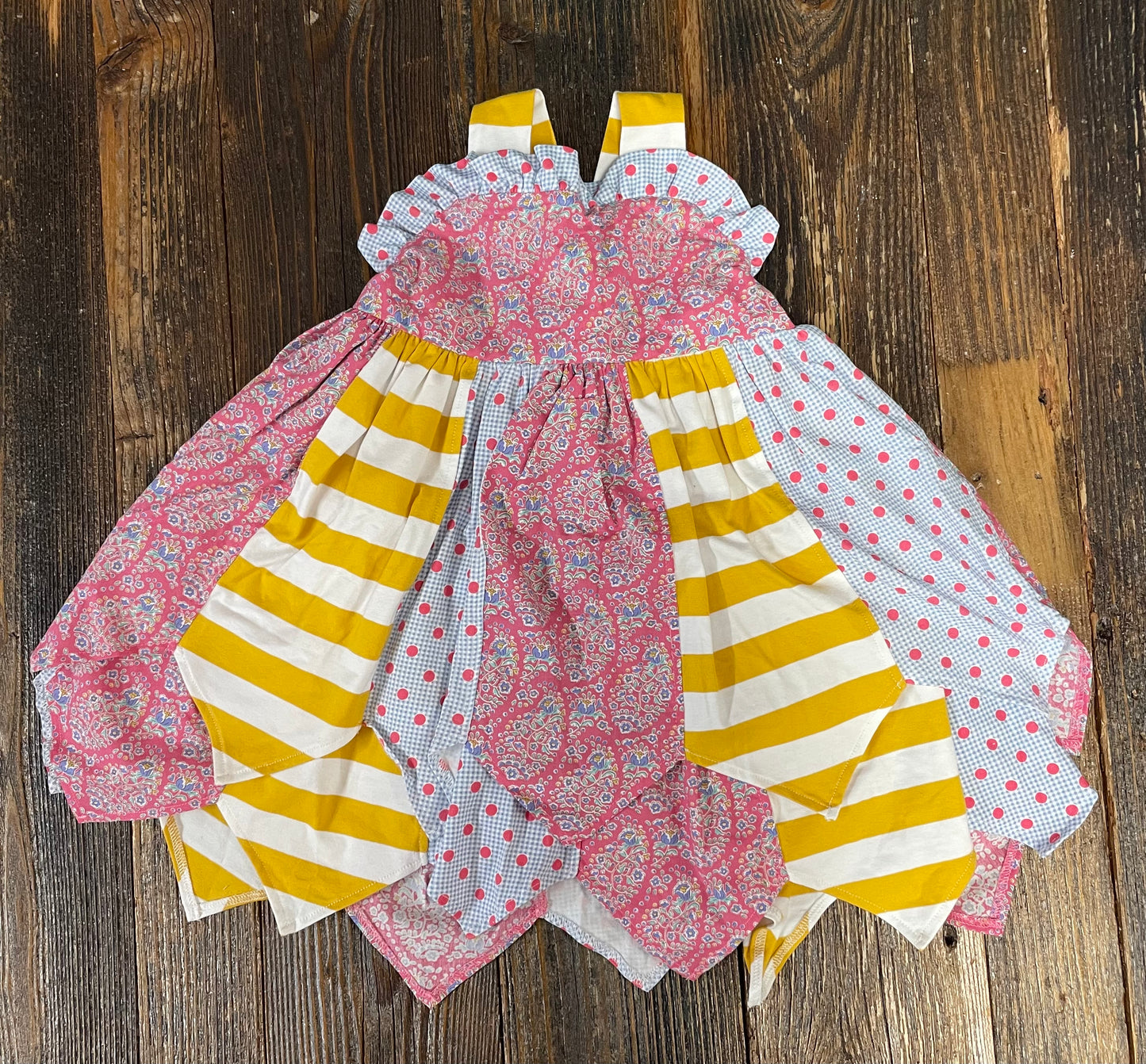TS Raspberry Paisley Twirl Dress