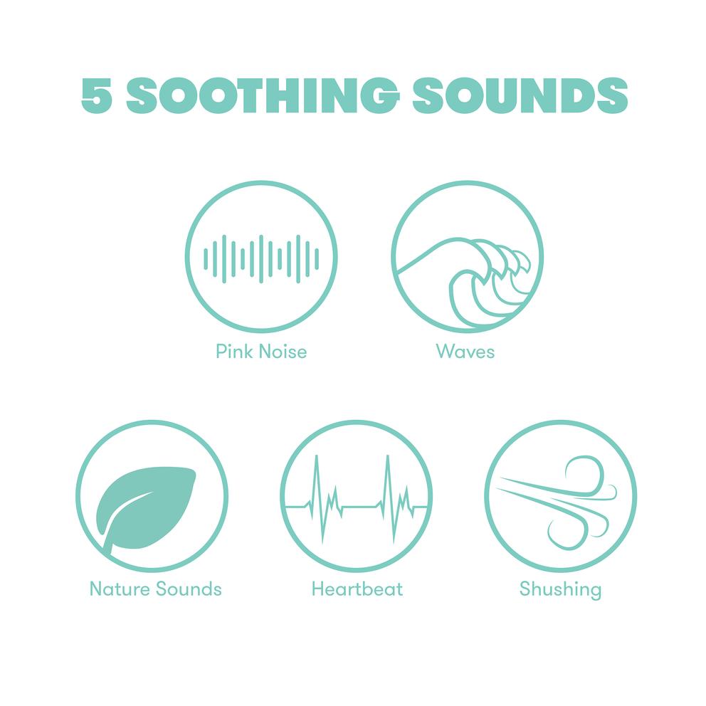 Frida 2-in-1 Portable Sound Machine + Nightlight