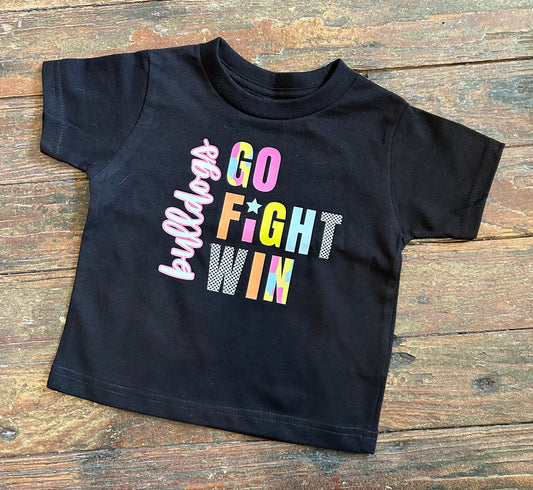 Go Fight Win Bulldogs Tee