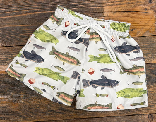 Fishing Swim Trunks
