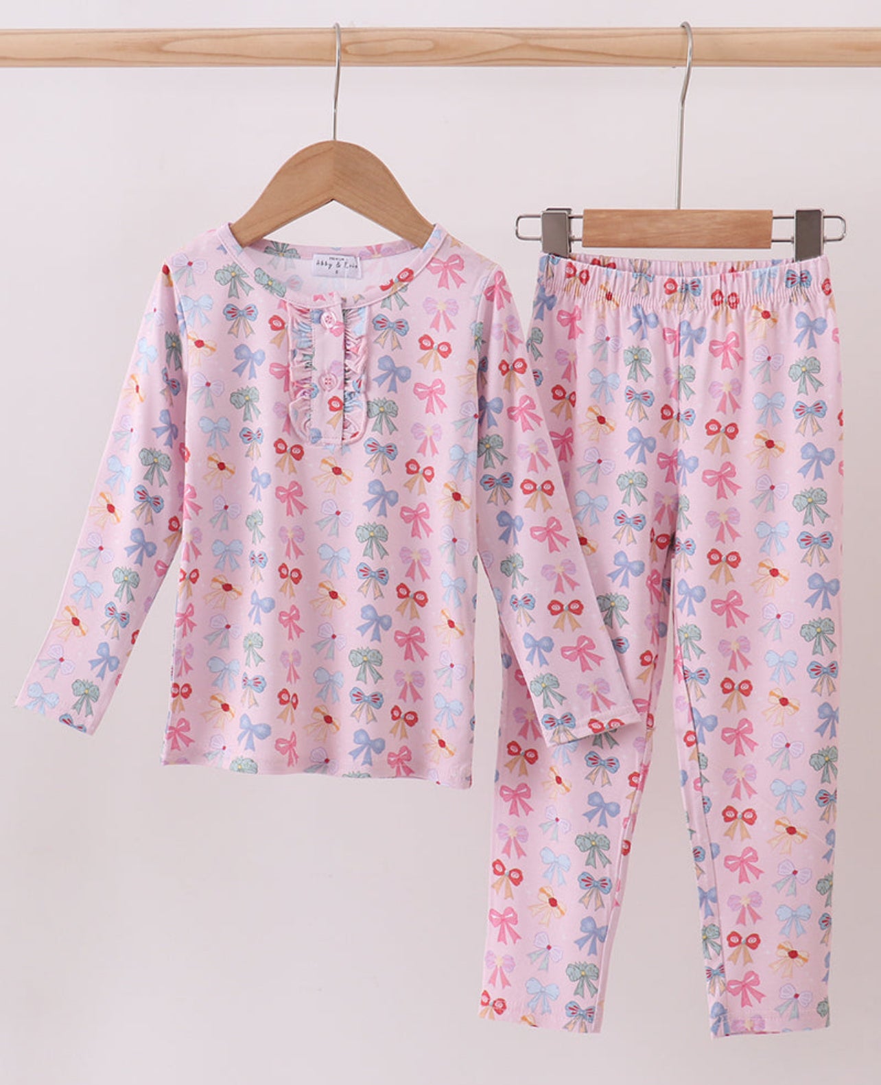 Whimsical Bows Bamboo Pajama