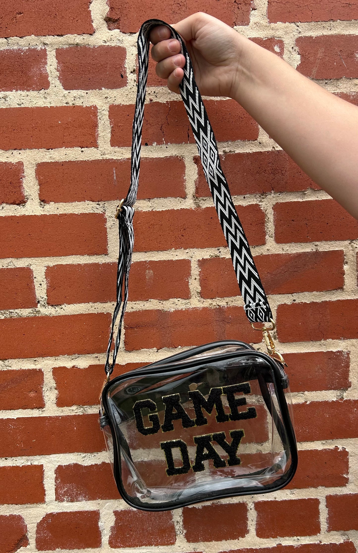 Clear Game Day Crossbody