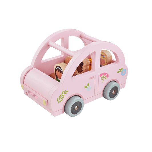 Mudpie Pink Car Toy Set