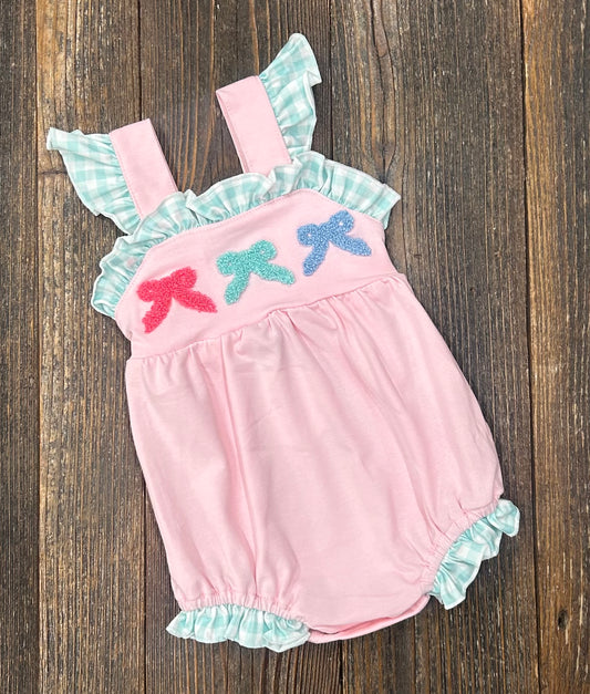 Pink Trio Bow Bubble