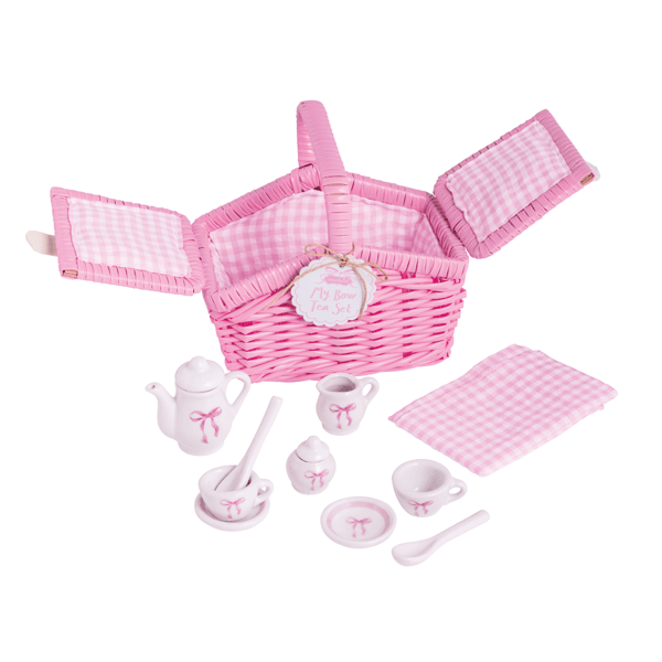 Mudpie Bow Tea Set