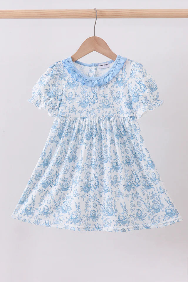 Blue Bunny Vintage Ruffle Dress