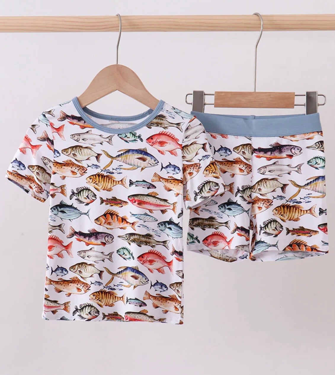 Fish Bamboo Lounge Set