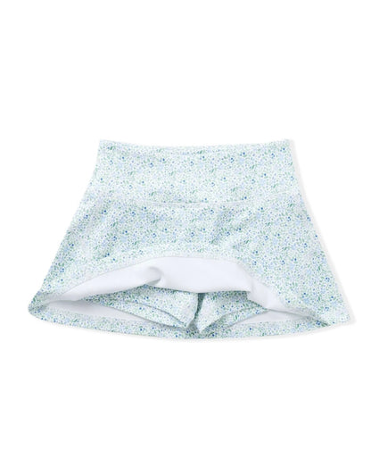 Swoon Active Blue Floral Tennis Skirt