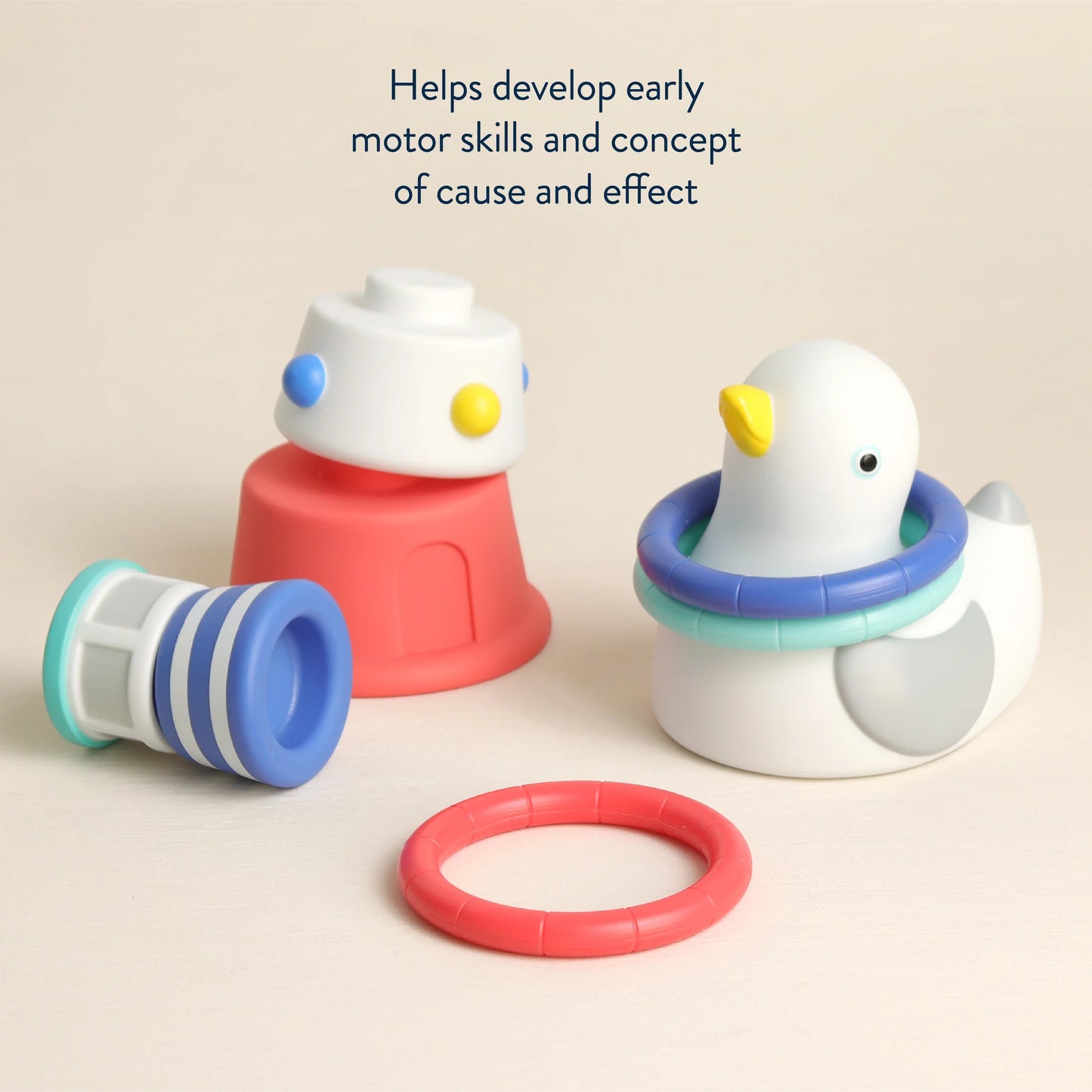 Itzy Ritzy Nautical Bath Stack Set