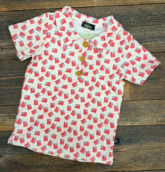 Freedom Flag Polo