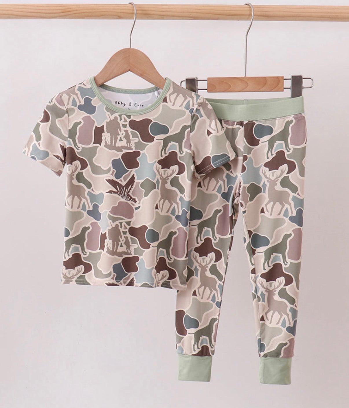 Camouflage Hunting Bamboo pajama Set