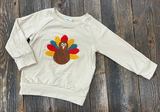 Beige Turkey Pullover