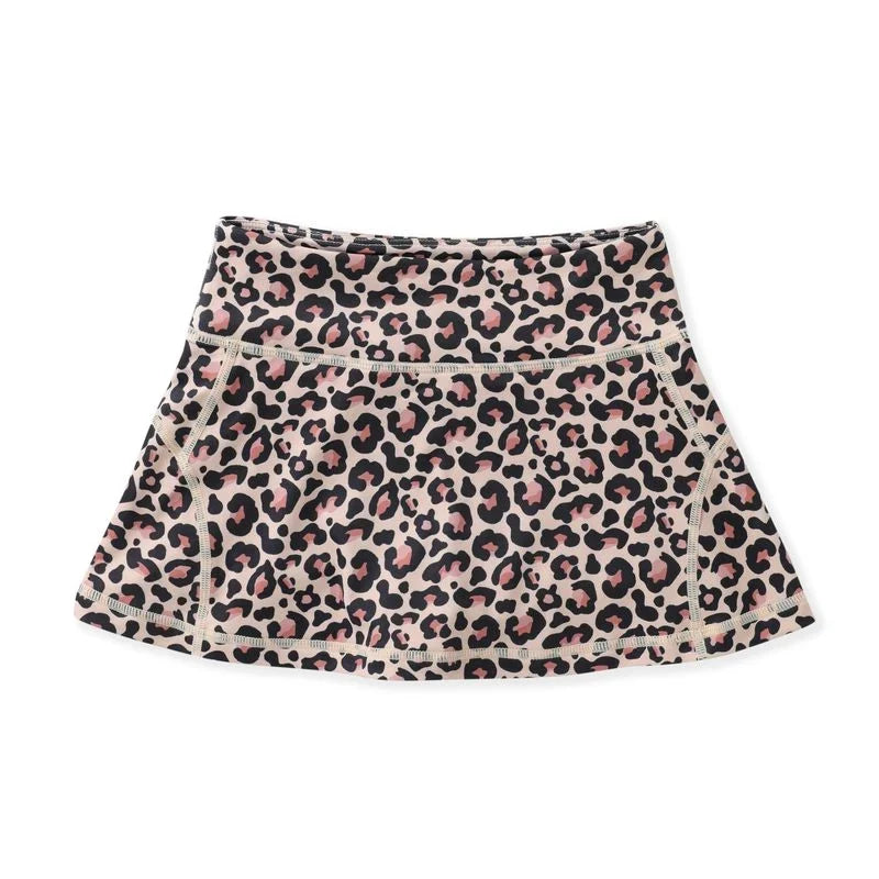 Swoon Kids Leopard Tennis Skirt