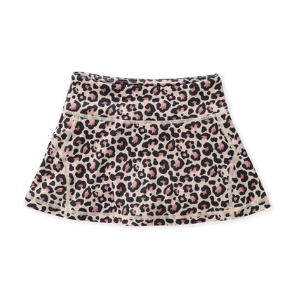Swoon Kids Leopard Tennis Skirt
