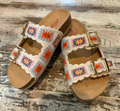 JellyPop Jidoh Multi Woven Sandal