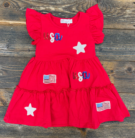 Sparkle USA Sequin Dress