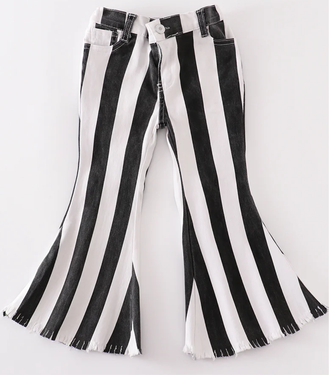 Black/White Stripe Bells