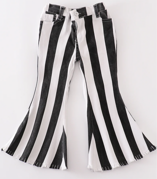 Black/White Stripe Bells