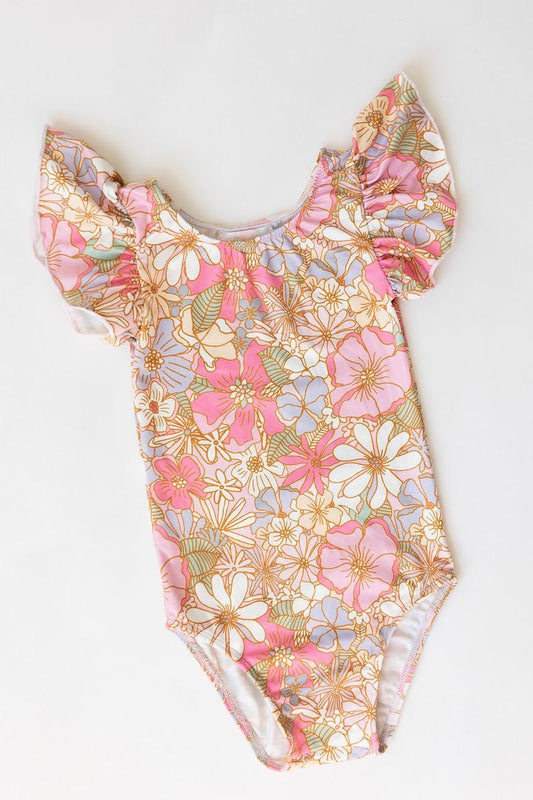 MR Flutter Sleeve Leotard
