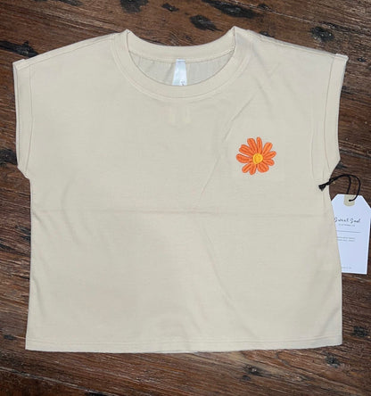 Sweet Soul Have More Fun Retro Floral Graphic Tee