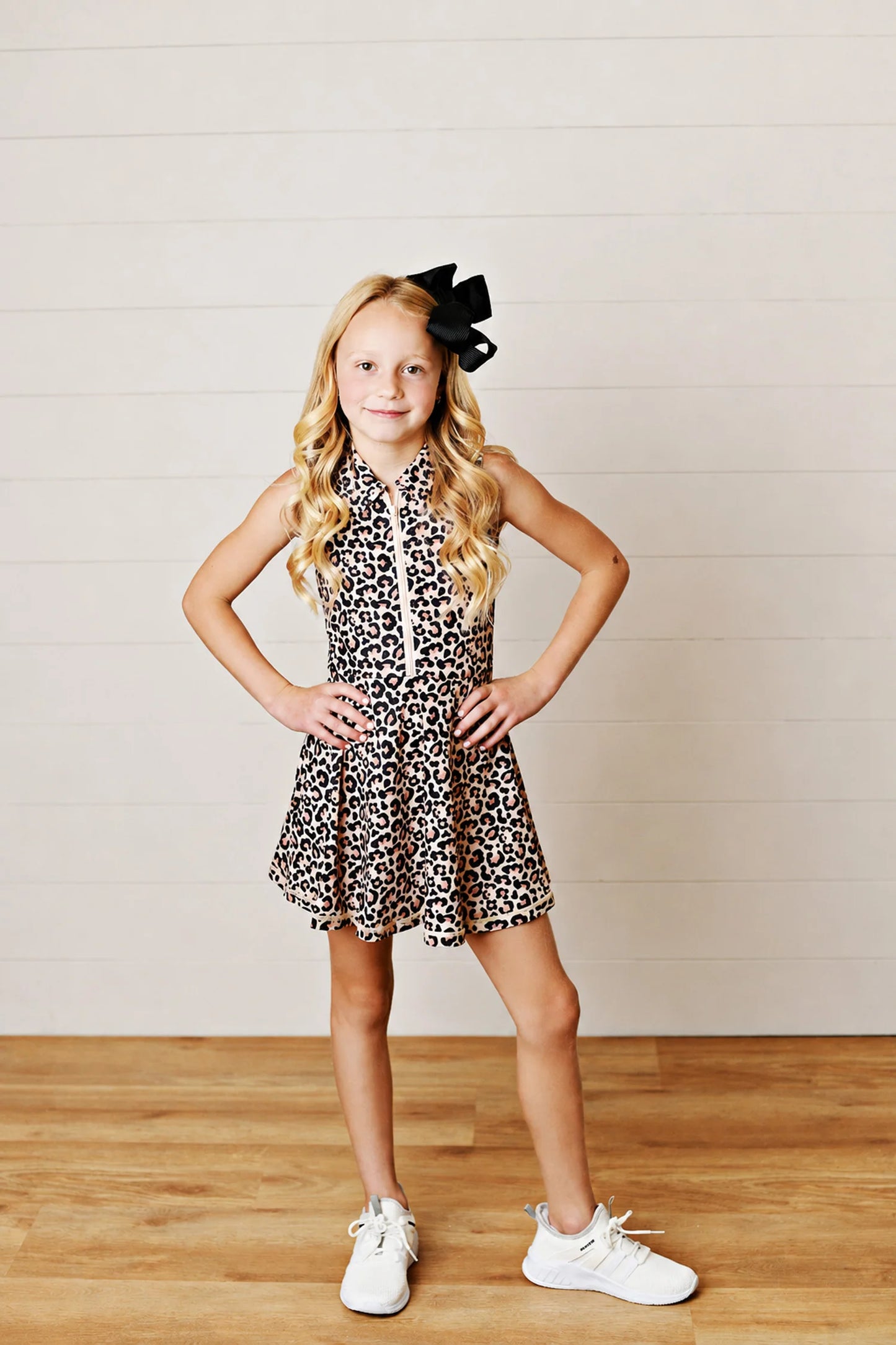 Swoon Kids Leopard Tennis Dress
